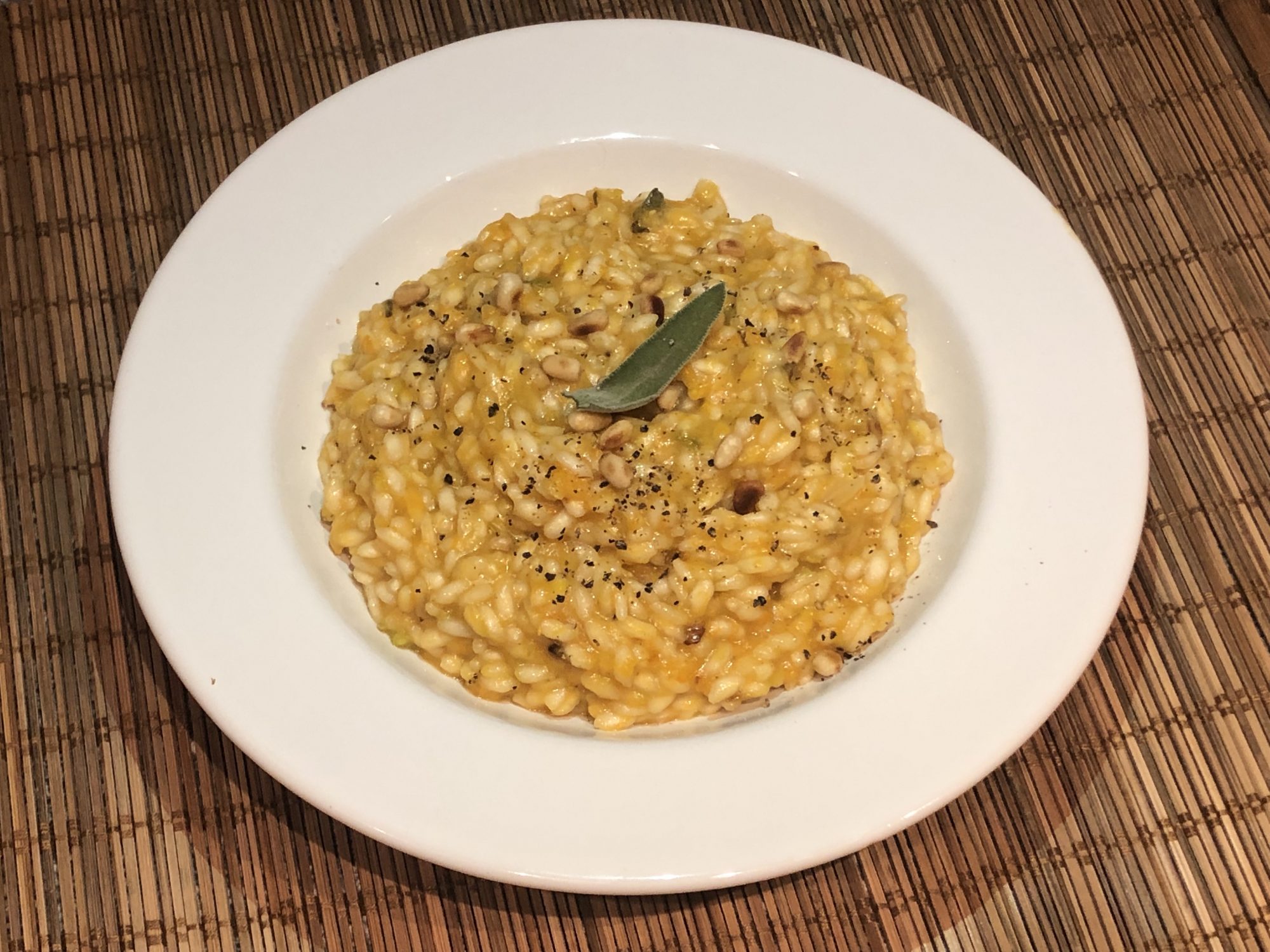 Butternut Squash and Sage Risotto
